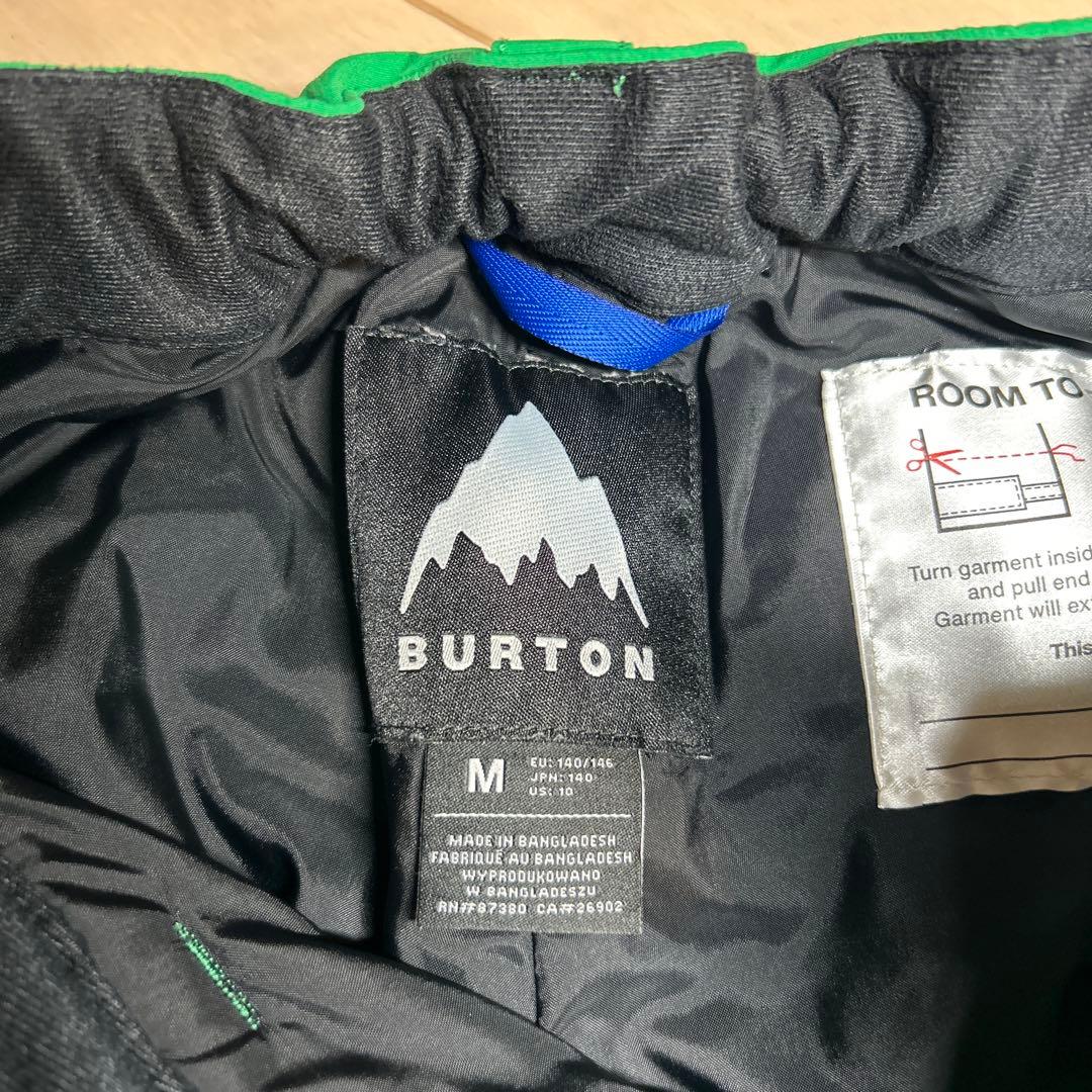 バートン　キッズM スノーウェア　セットアップ