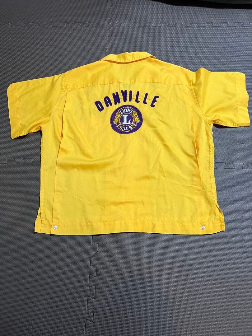 hilton ヒルトン　ボーリングシャツ　古着　usa製