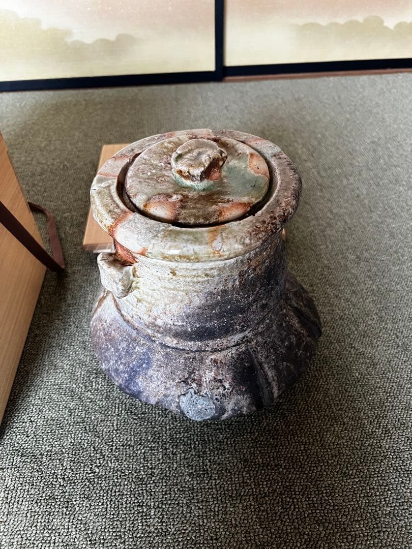 茶道具　水指　杉本貞光