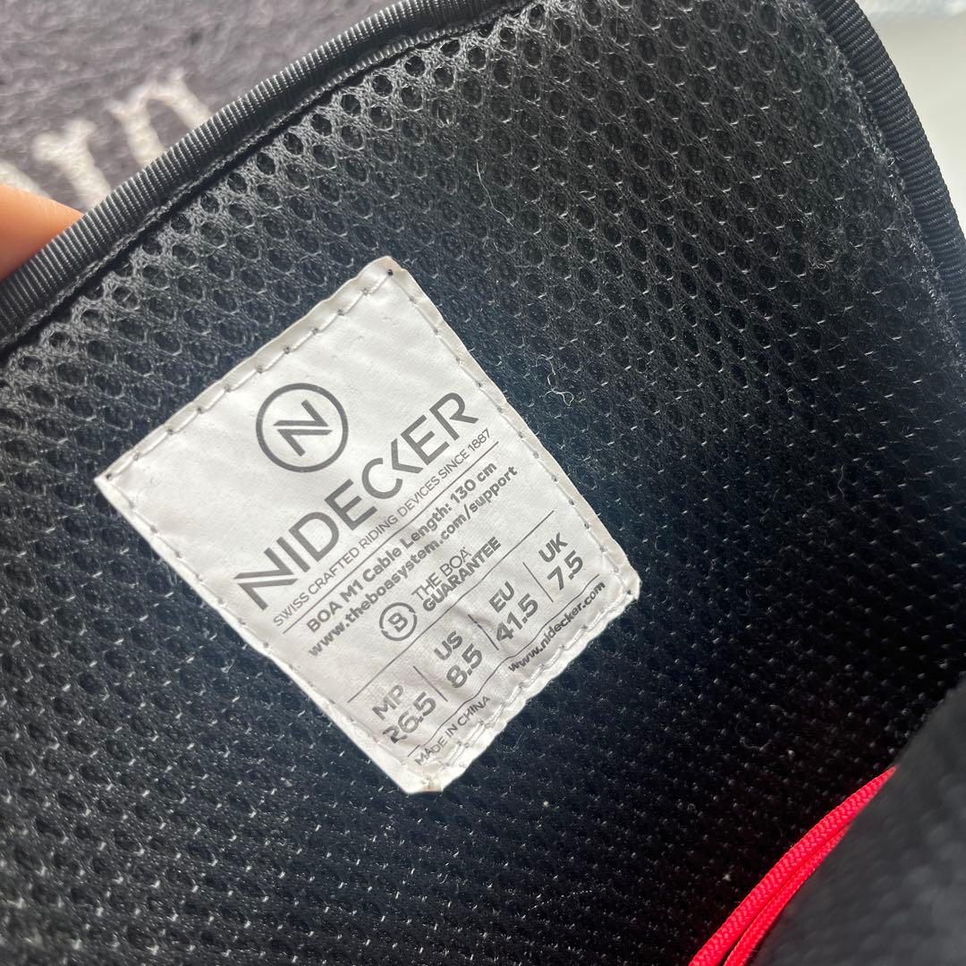 スノーボードブーツ26.5 美品　NIDECKER 8.5 BOA M4