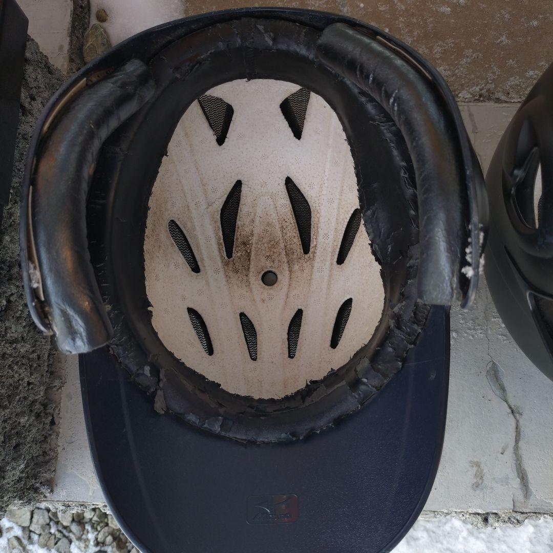 野球　軟式ヘルメット　マットブラック　野球道具　両打者用　両耳付　Ｌサイズ×3個