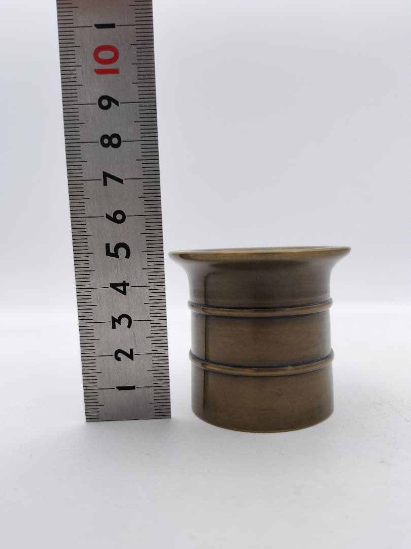 c393 唐銅皆具 利休好 金森浄栄 木箱 茶道具 古物