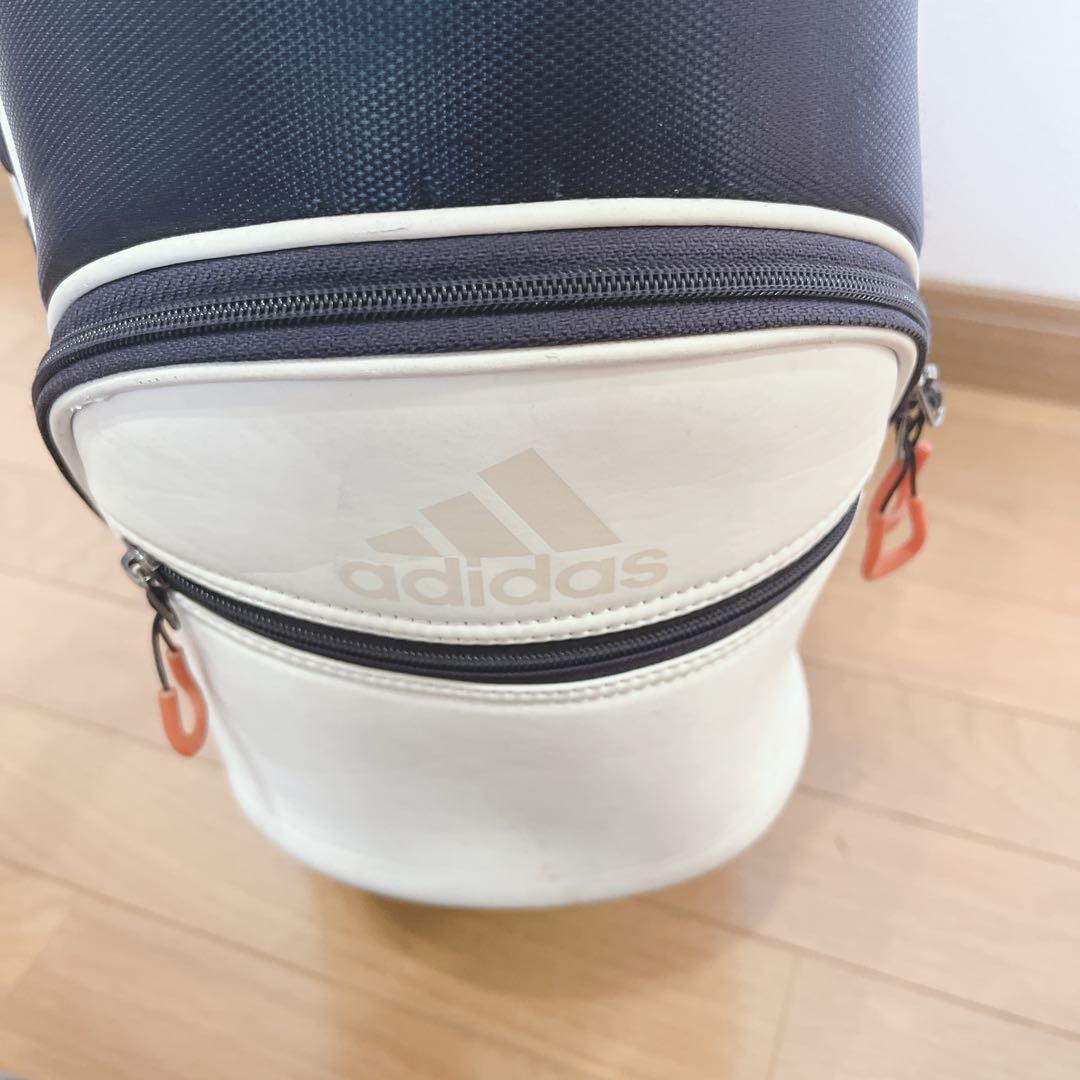 K259 adidas アディダス キャディバッグ ホワイト