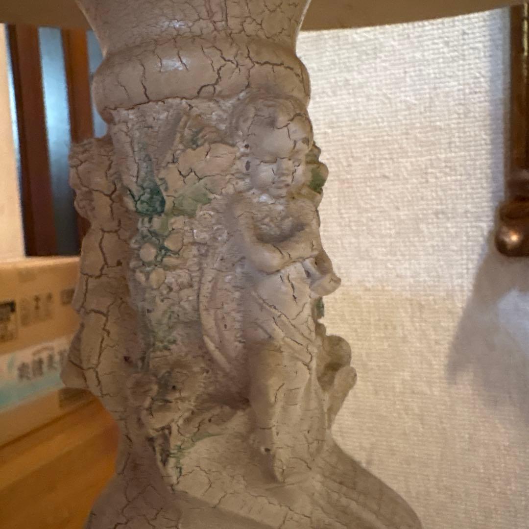 エンジェル❣️アンティーク風 コンソール❣️彫刻付き