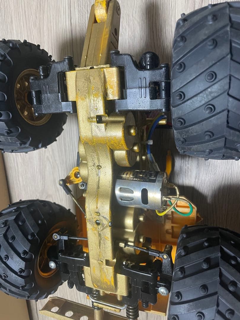 TAMIYA GFー０１ヘビーダンプとコントローラー、トルクチューンモーター付き