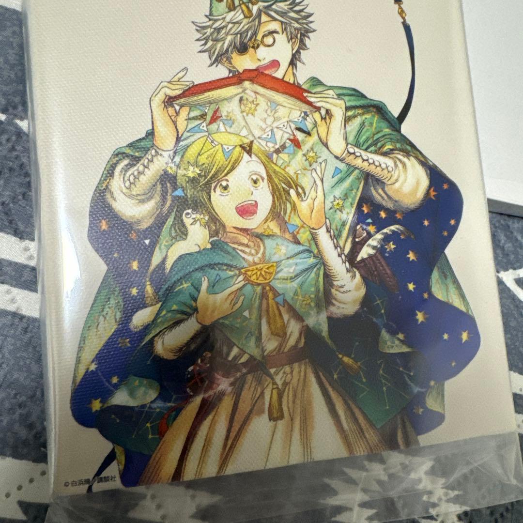 とんがり帽子のアトリエ キーフリー ＆ ココ キャンバスボード イラスト