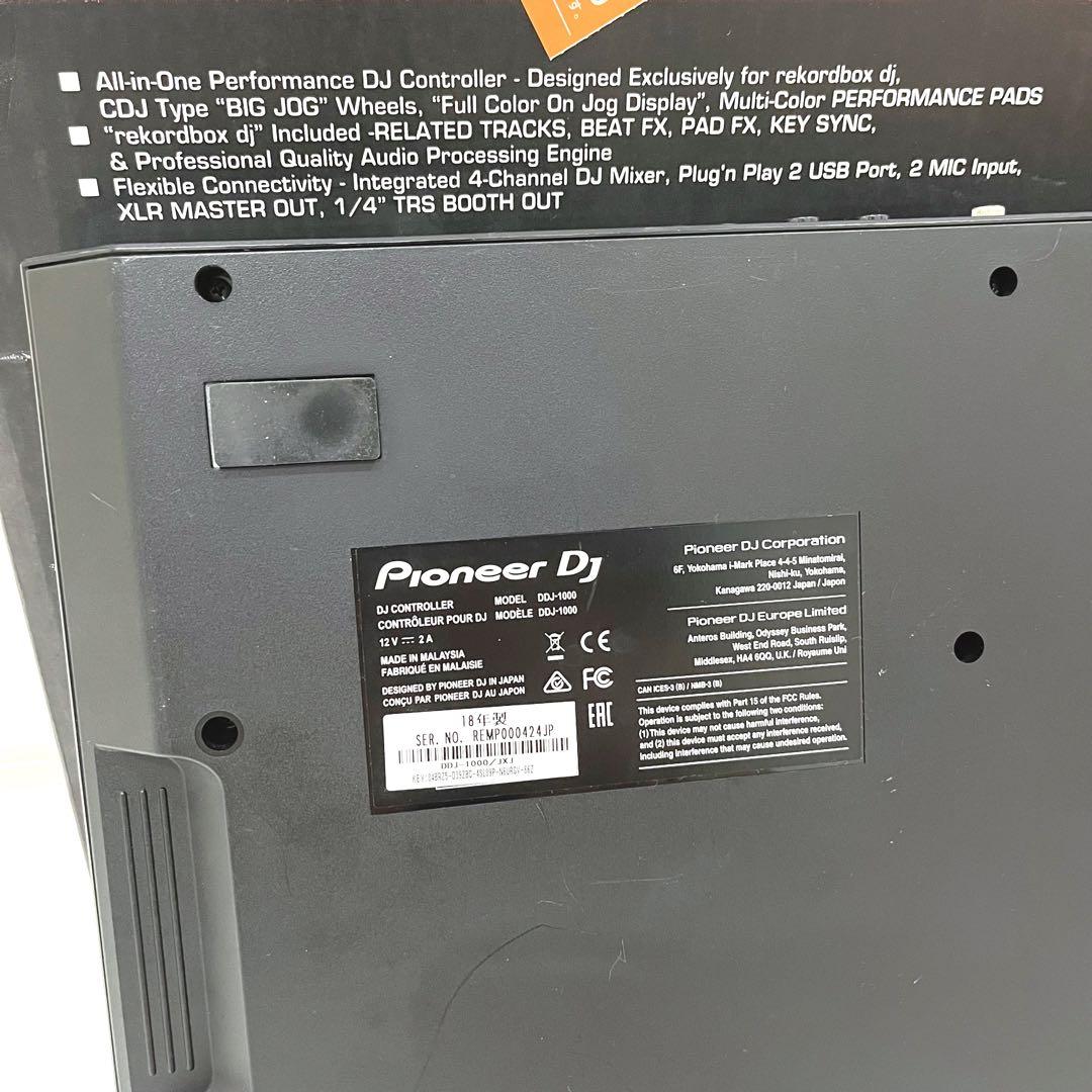 【動作確認済】Pioneer DDJ-1000 DJコントローラー