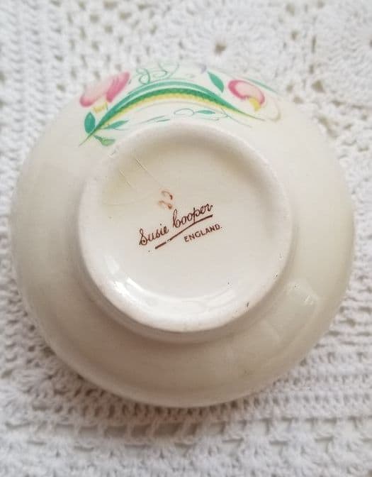 スージークーパー❤️希少ドレスデンスプレイ ピンク☆イギリス アンティーク