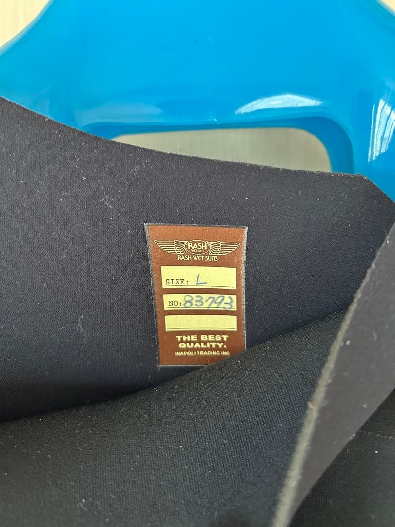 rash ウェットスーツ　ジャーフル　3ミリ　状態　良　既成　Ｌ