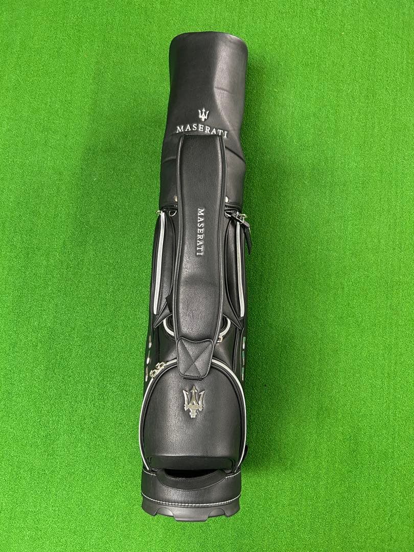 Maserati マセラティ ブラック キャディバッグ　 新品未使用品⭐︎