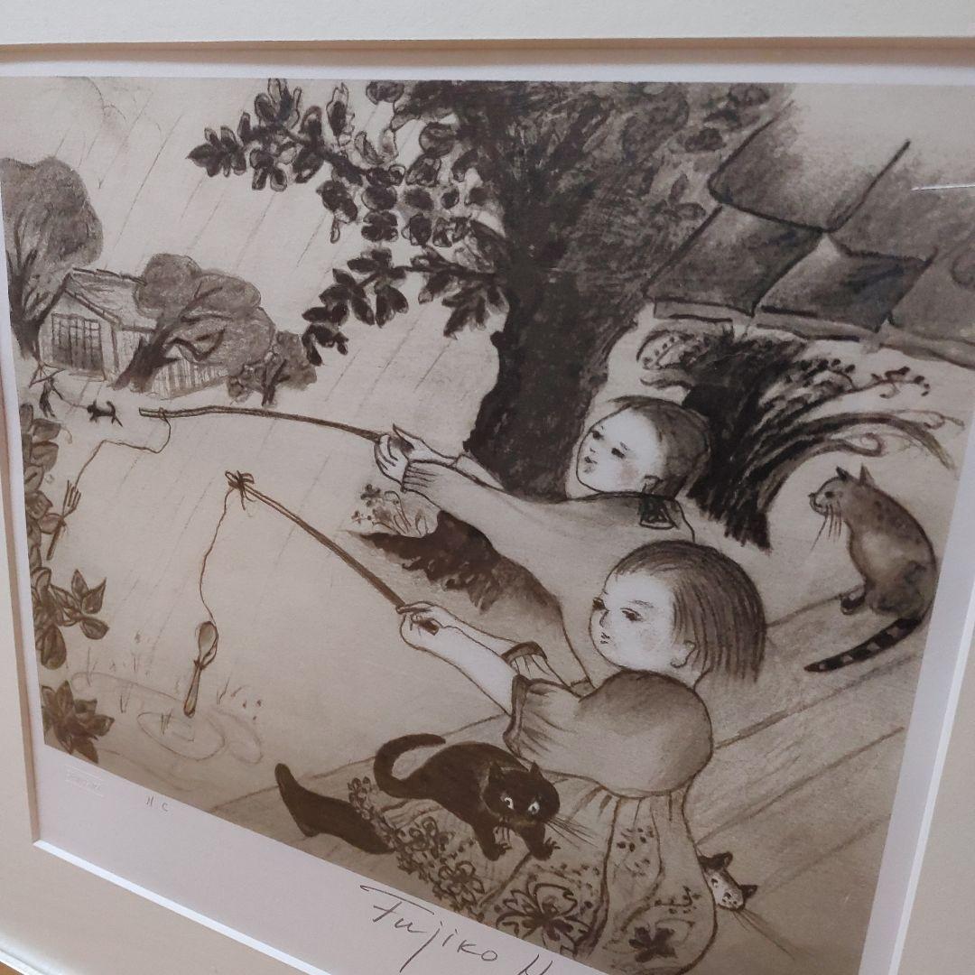 フジコヘミングさんのリトグラフと画集