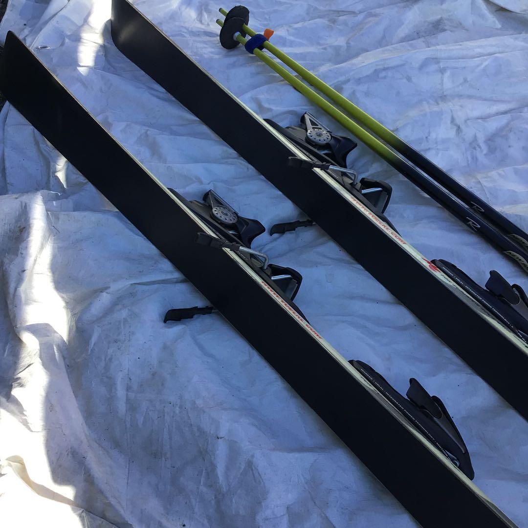 ROSSIGNOL CROSS TIGER スキー板とポール