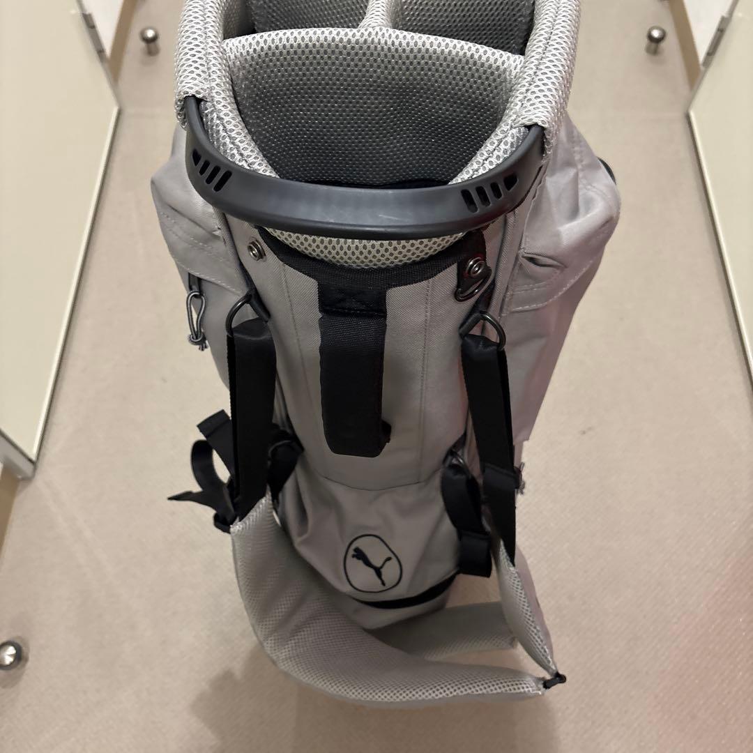 PUMA×OUTDOOR グレー キャディバッグ