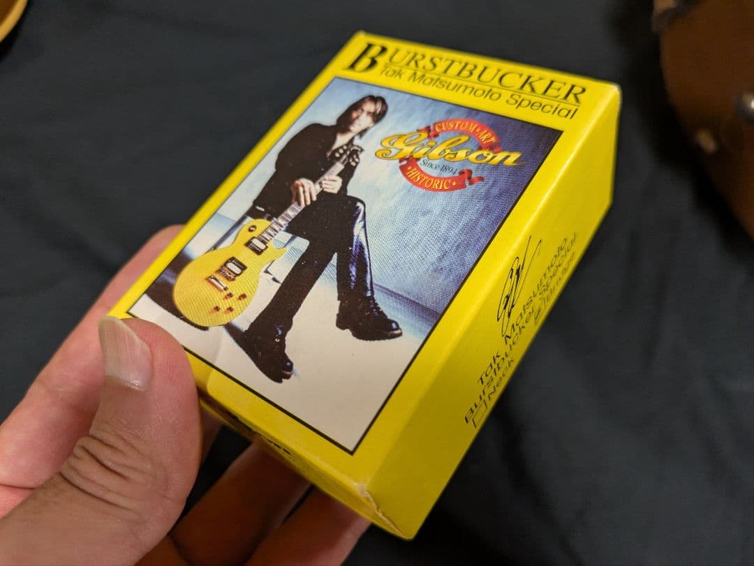 [TAK BURST BUCKER] Gibsonレスポールゴールドトップ