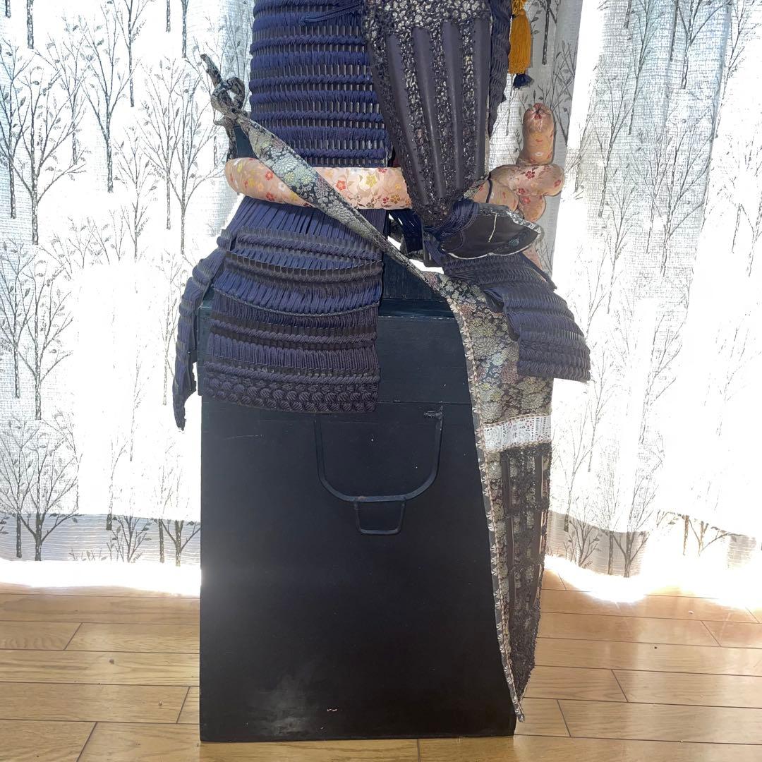 忠*読様 【希少銘品】薩摩住光忍作 甲冑一式 トンボ前立て兜 等身大武者鎧 専用