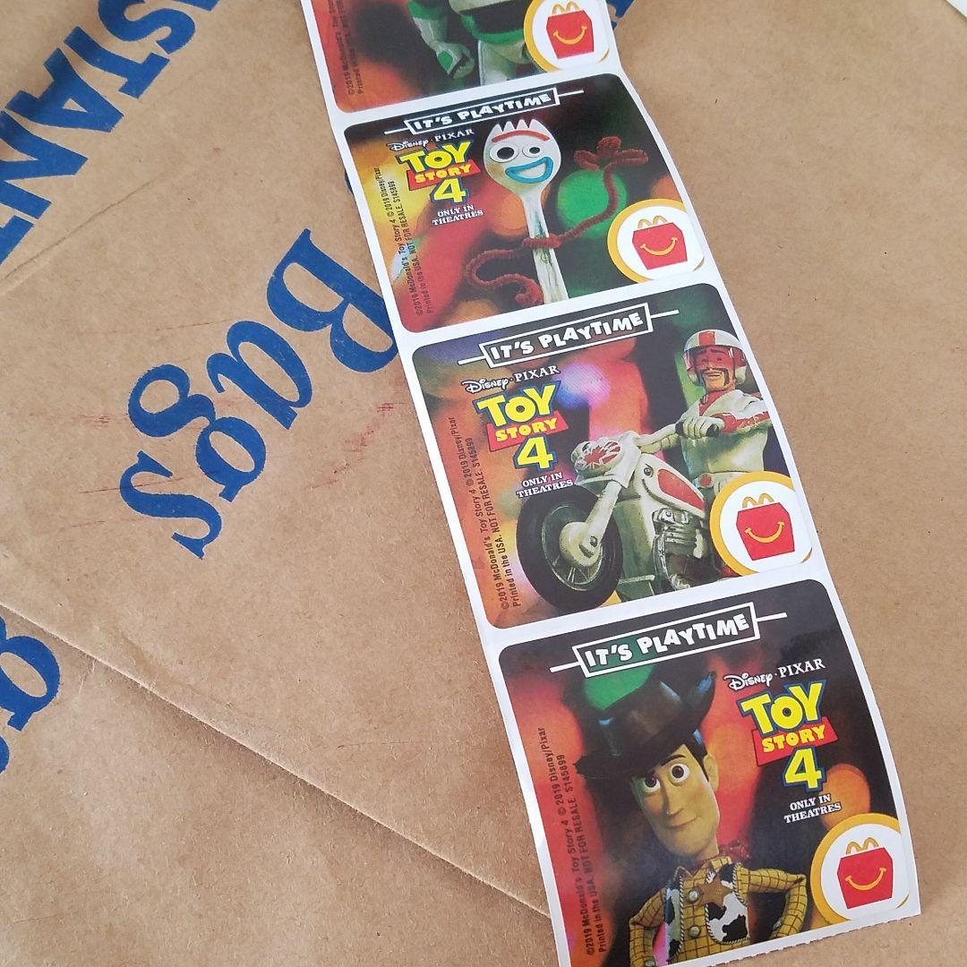 マクドナルド　ハッピーセット　ロールシール