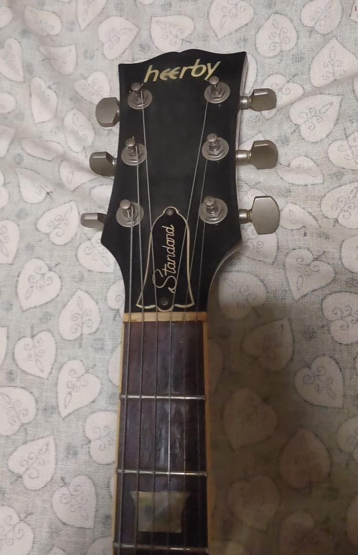 heerby レスポールタイプ　春日楽器　ジャンク