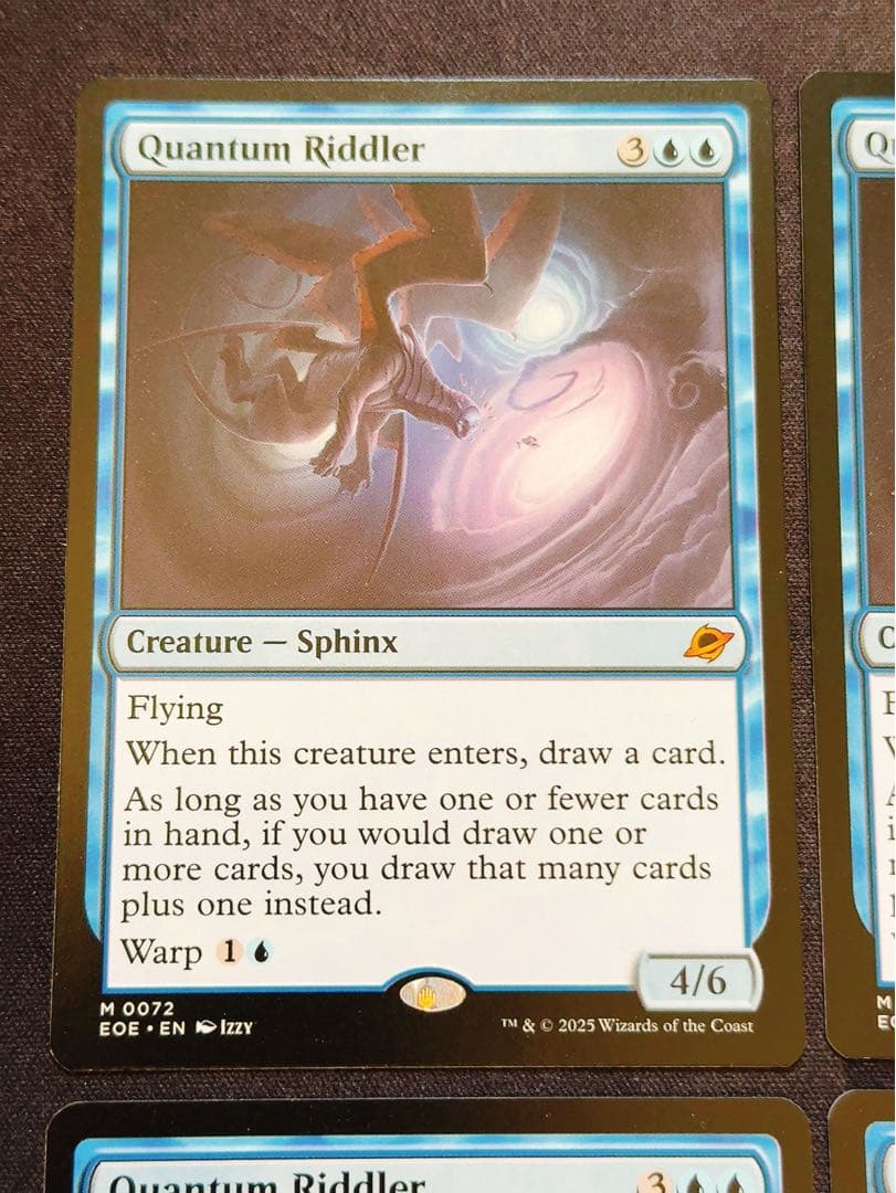 量子の謎かけ屋　英語　4枚セット