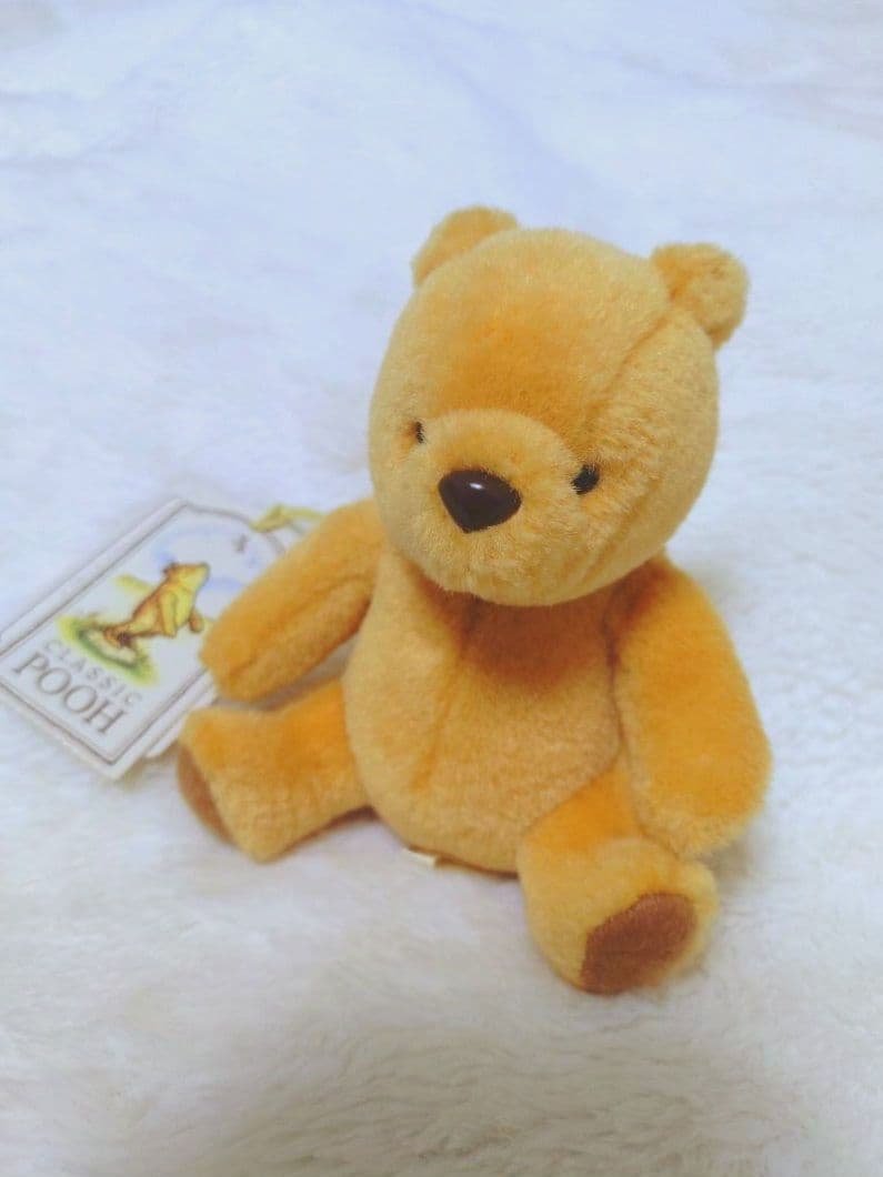 プーさん　ディズニー　タグ付き　激レア　ヴィンテージ　廃盤　入手困難　希少