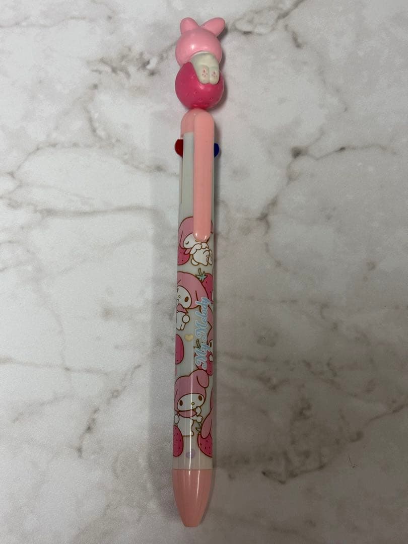 2014年 サンリオ マイメロディ いちご 4色ボールペン（黒、赤、青、ピンク）