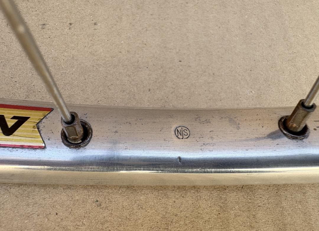 SUPERBE　ARAYA 　HOSI　ピスト　フロントホイール