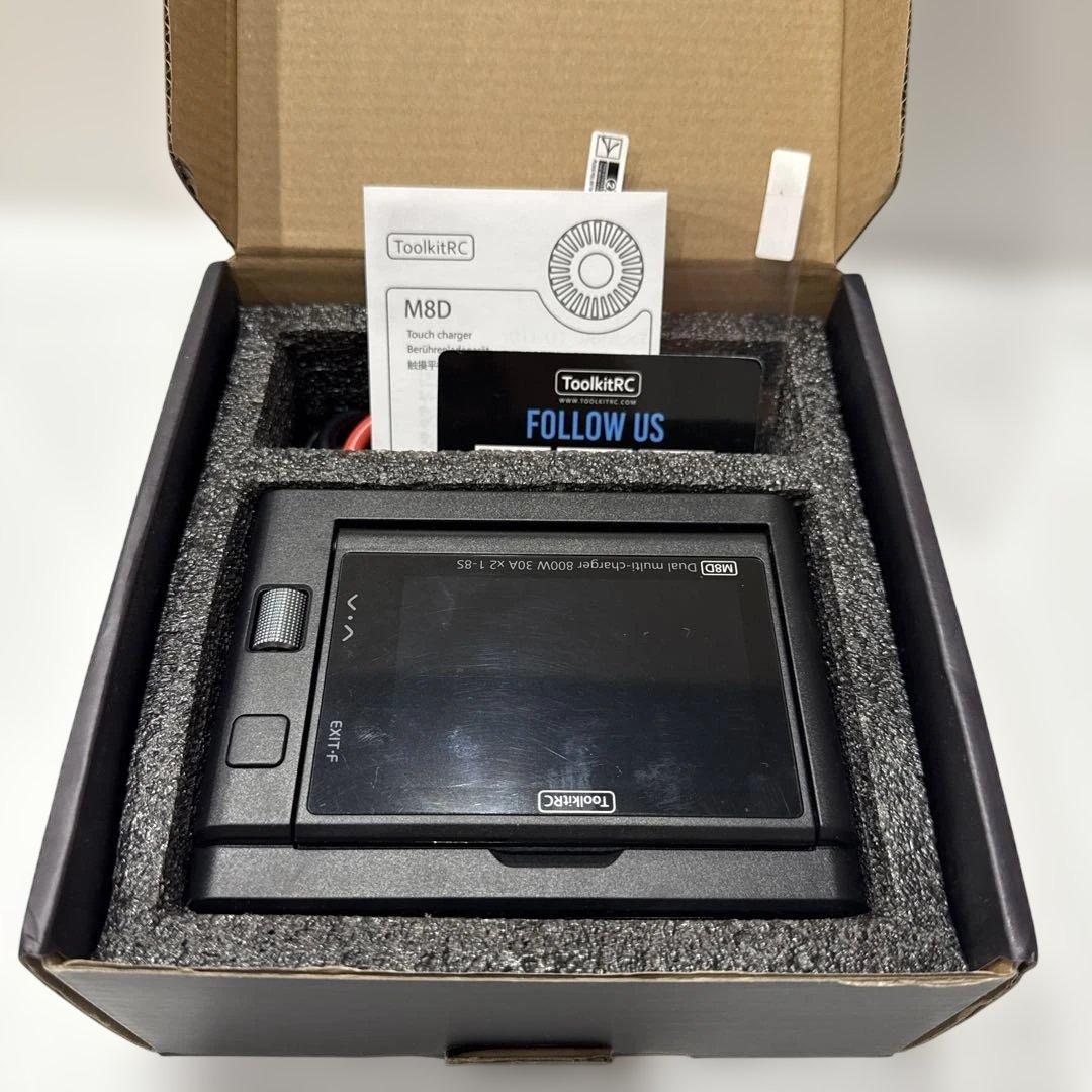充電器　ToolkitRC M8Dデュアルチャンネル 急速充電器