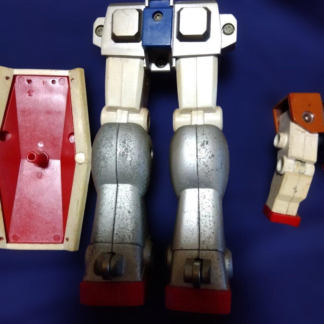 昭和激レア【超合金　機動戦士ガンダム　合体セット】　クローバー社。約４０年前の物
