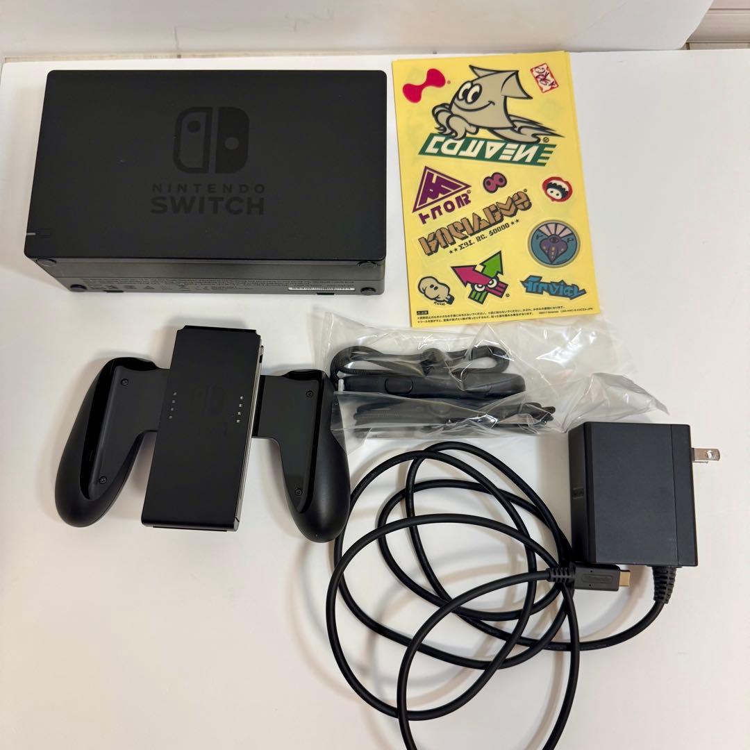 NintendoSwitch スプラトゥーン2セットバッテリー膨らみソフト無し