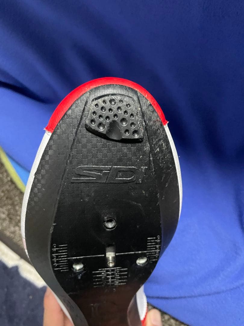 最終値下げSIDI SPIT サイクリングシューズ レッド/ホワイト