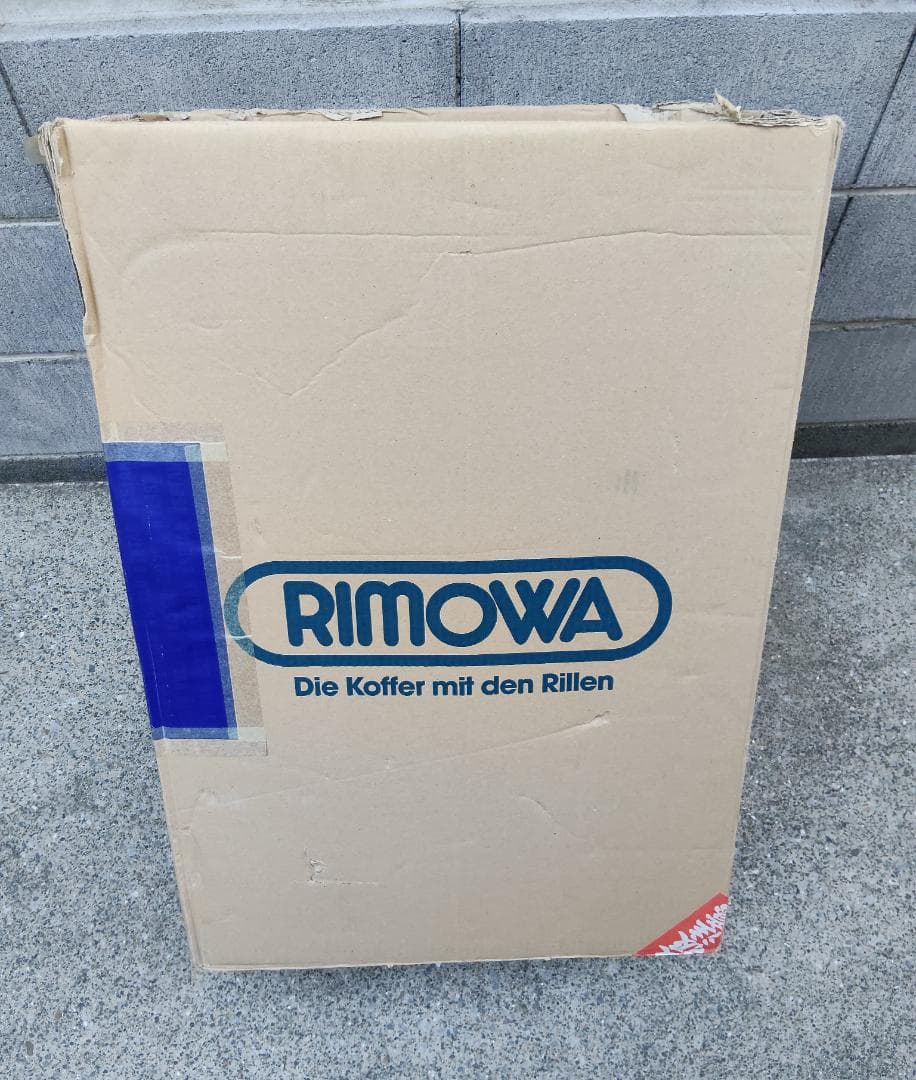 【廃盤・希少】RIMOWA サルサ 82L ２輪 シルバー 856.70　軽量