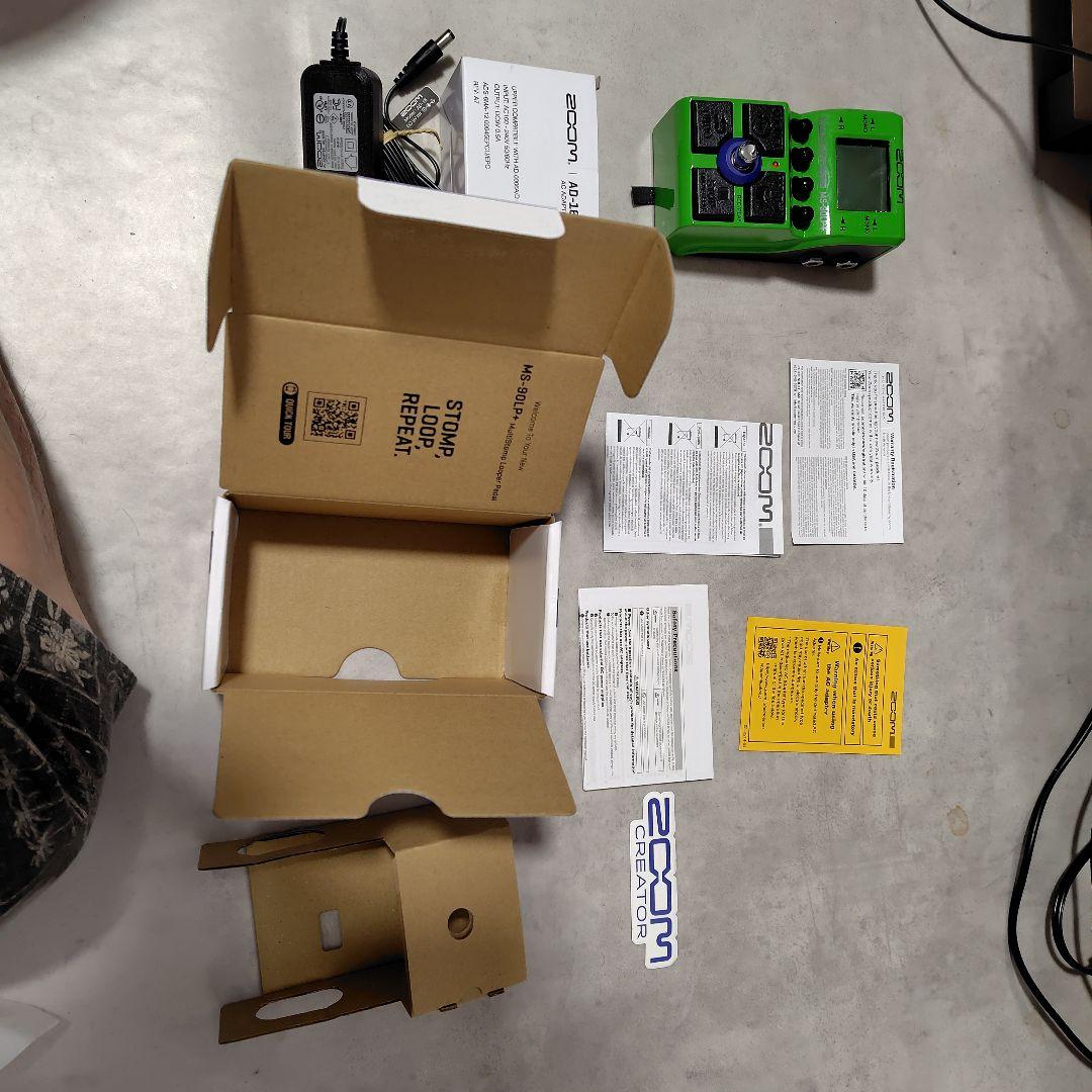 ZOOM MS-90LP+MULTISTOMP　 　　　　専用アダプター付き✨️