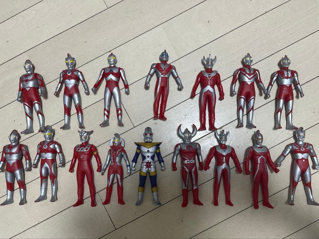 ウルトラマンソフビ73体＋大5体