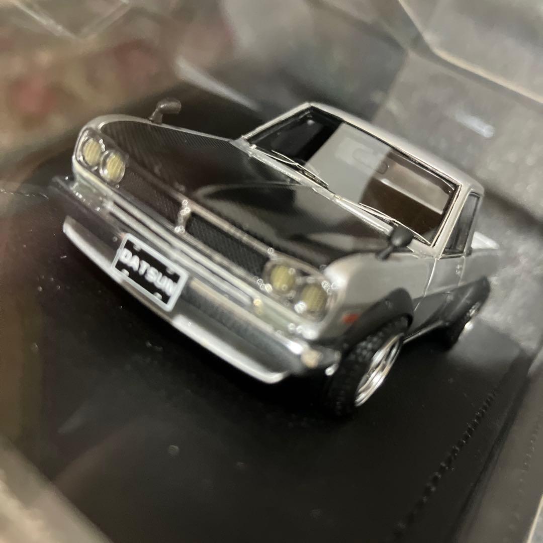 ミニカー IG1510 1/43 Nissan Hakotora Long Silver