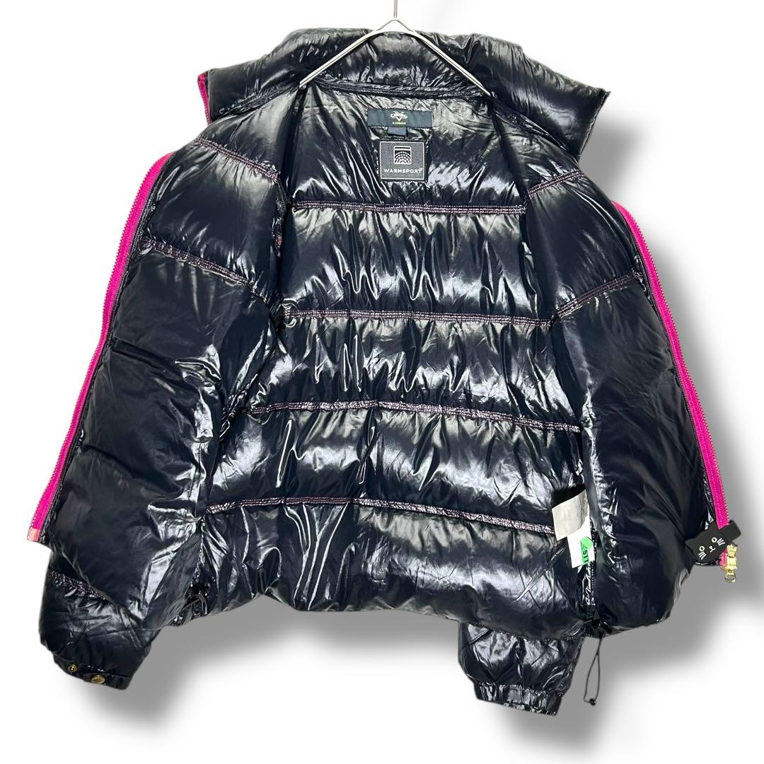 Callaway キャロウェイ 2WAY ダウンジャケット L 黒 ダウン90%