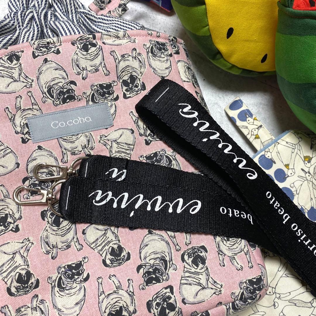 フクロモモンガポーチ　ねりごま様