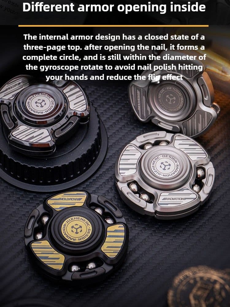 JuzhEDC RADIATION ジルコニウム フィジェットトイ