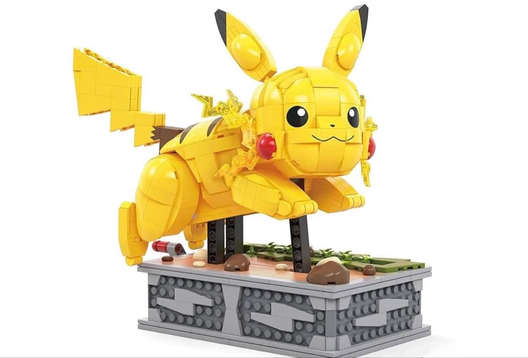 メガブロックポケモン ピカチュウが走る! ムービング ピカチュウ HGC23