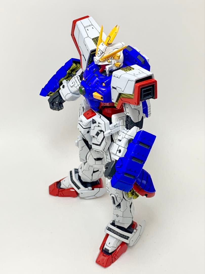 ガンプラ　MGシャイニングガンダム塗装改修済完成品