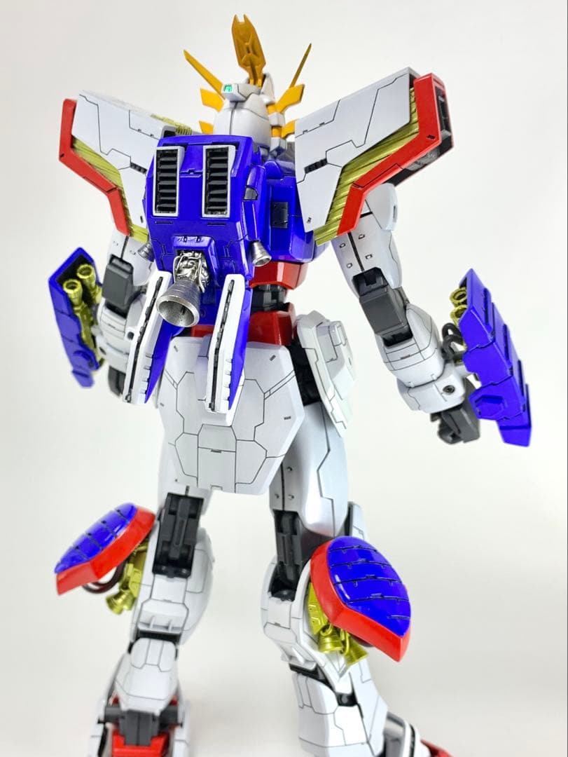 ガンプラ　MGシャイニングガンダム塗装改修済完成品