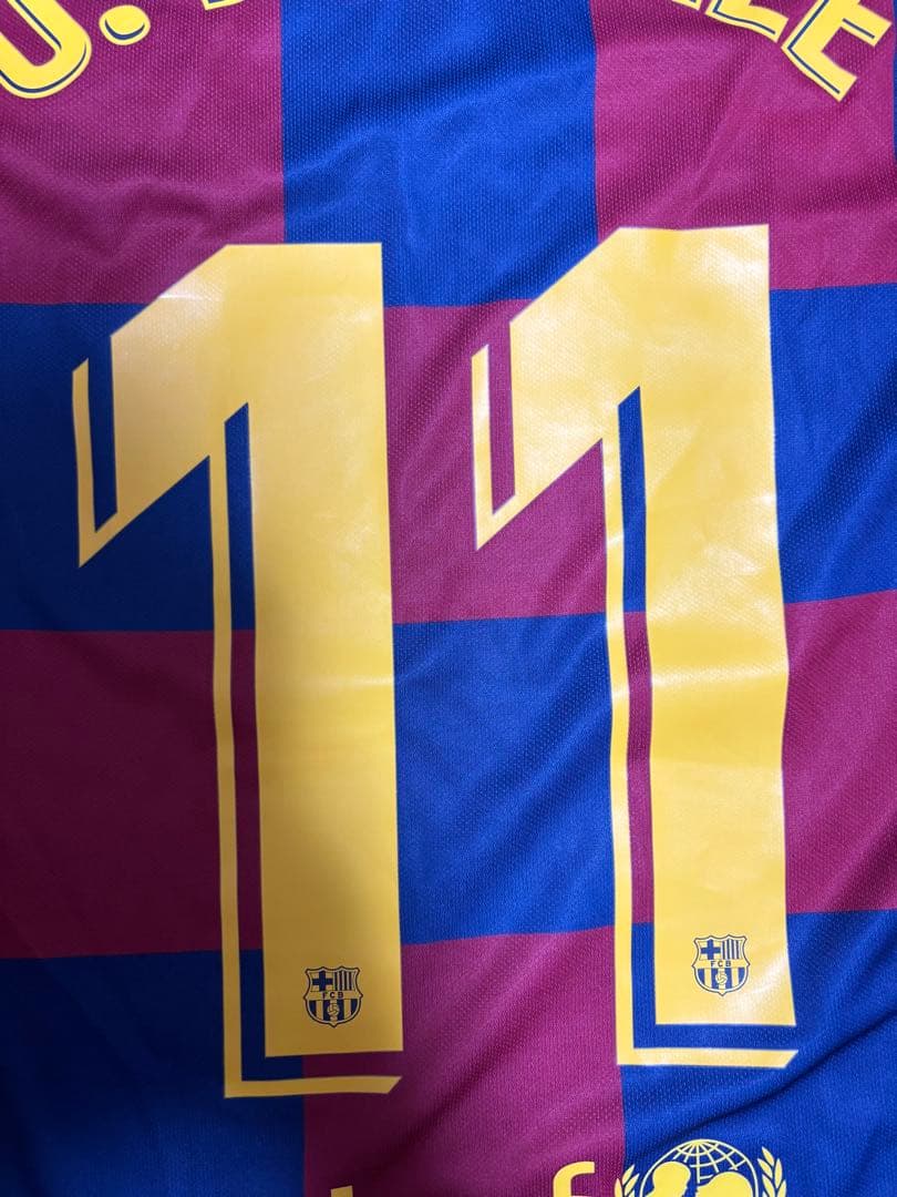 バロンドール！デンベレバルセロナユニフォーム11番 SMナイキフランス代表