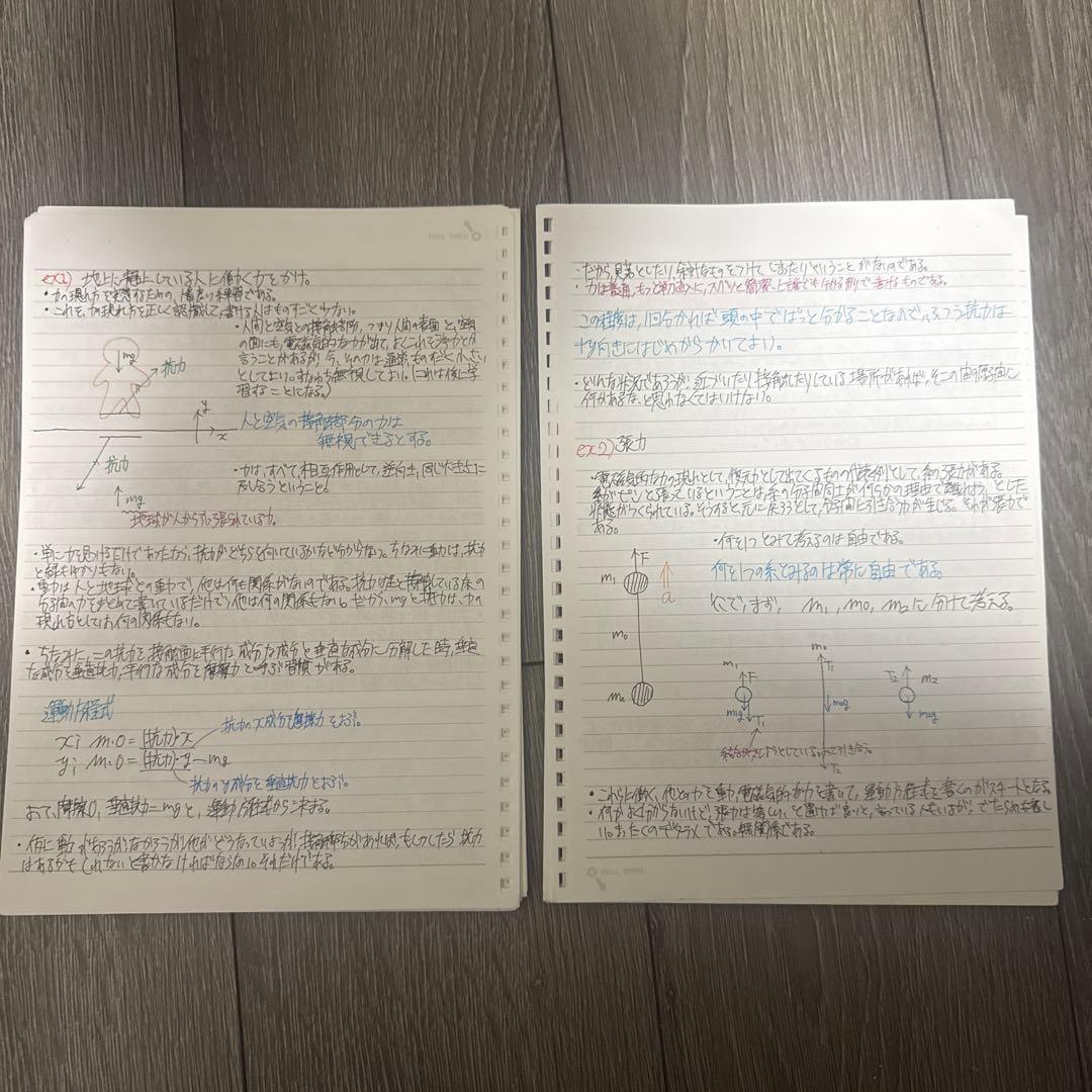 【東大合格/800P越】苑田ハイレベル物理 講義ノート板書・文字起こしセット