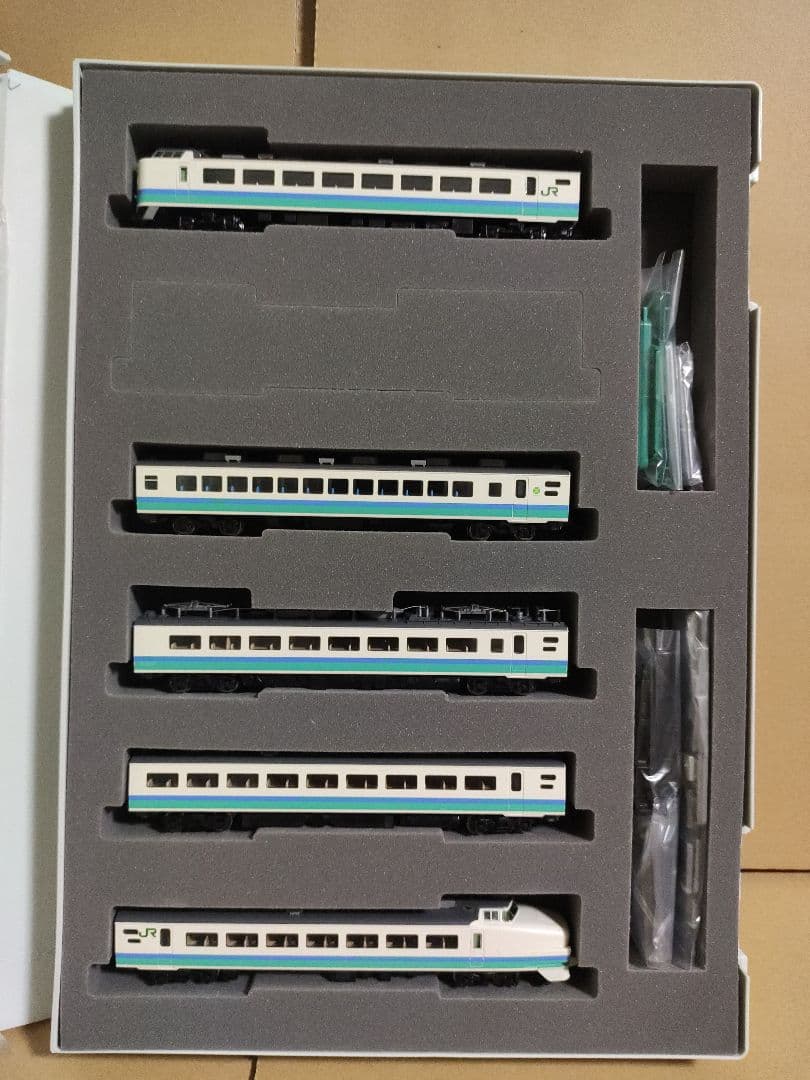 H*1様 TOMIX 98215 98217 485系 上沼垂色 白鳥 基本A+