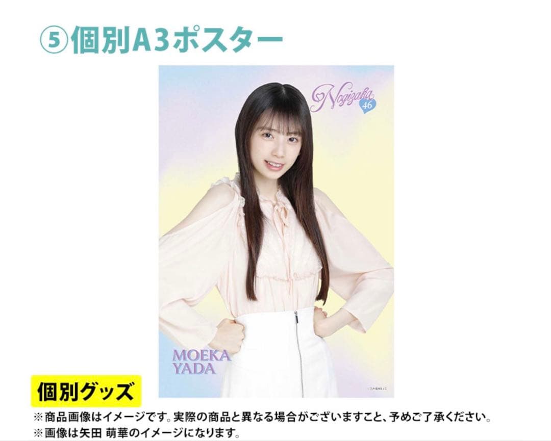 乃木坂46 2026年福袋A B C 19点　金川紗耶