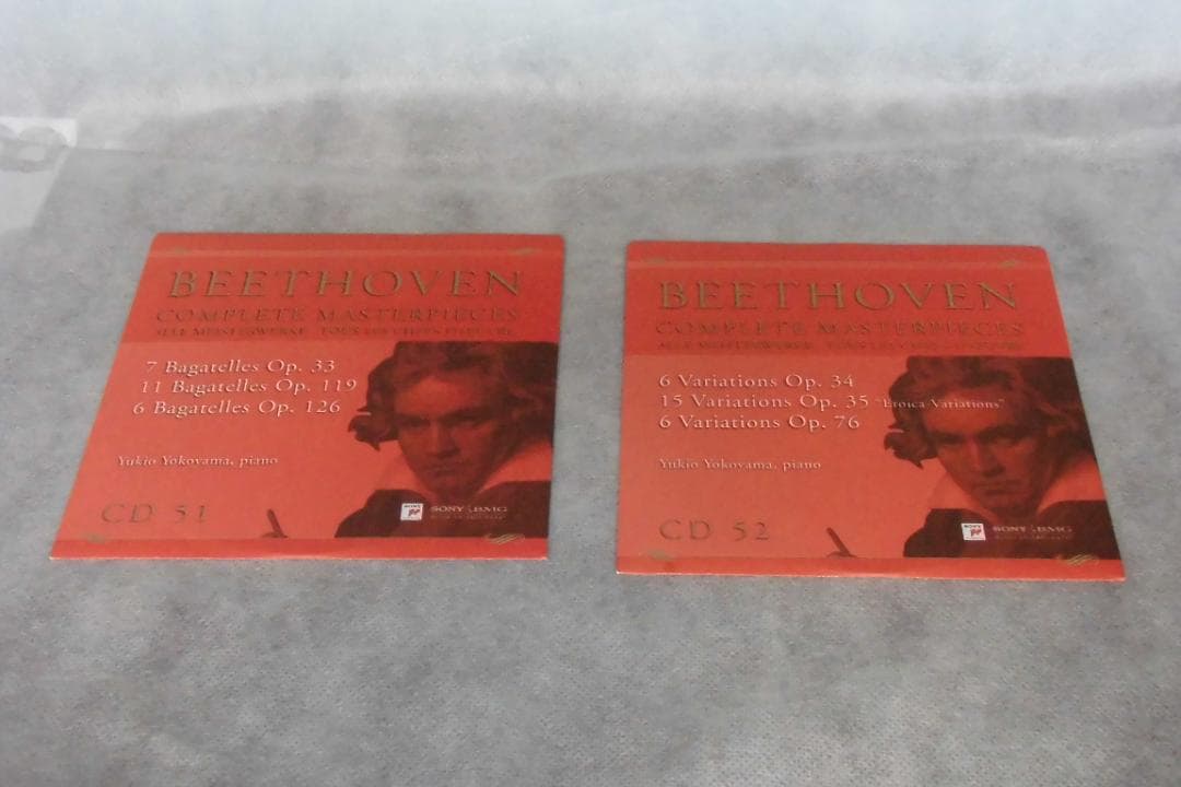 ベートーヴェン(60CD　CD-ROM付)　ブリリアントレーベル