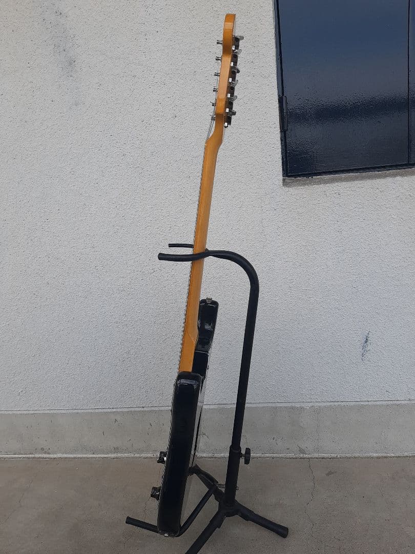 最終値下げ加熱処理ＡＩＹストラトタイプエレキギターSSH黒完全調整済