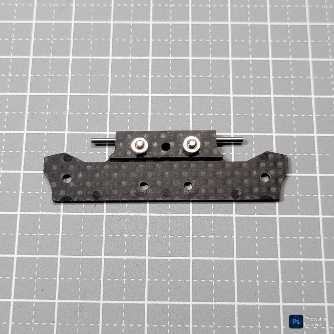 CNC立体加工 ヒンジ式AT機構 左右独立スラダン 純正カーボン プロトタイプ