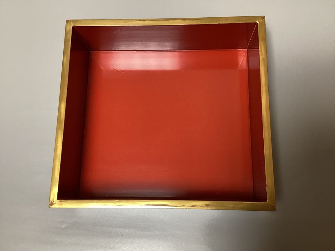 3 けやき　欅　八寸　五段重　重箱　(検) 玉杢　孔雀杢