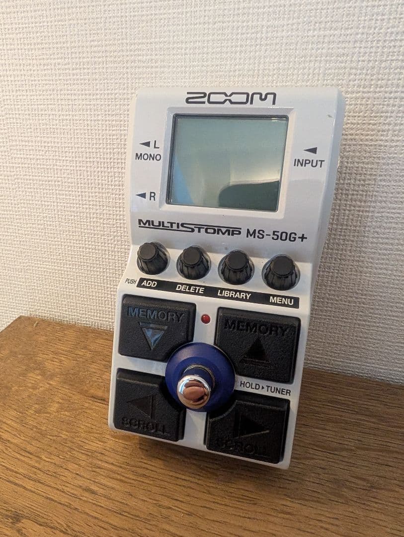 ZOOM マルチストンプ MS-50G+　ズーム　エフェクター
