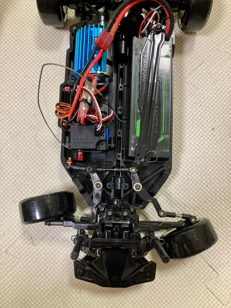 タミヤTT02二駆ドリフト mrcコンバ即ドリセット　ジャイロ付き