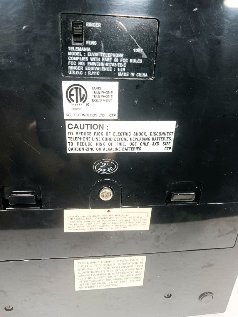 希少 エルヴィス・プレスリー テレフォン 電話機